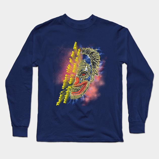 Other Side of Me Long Sleeve T-Shirt by djmrice